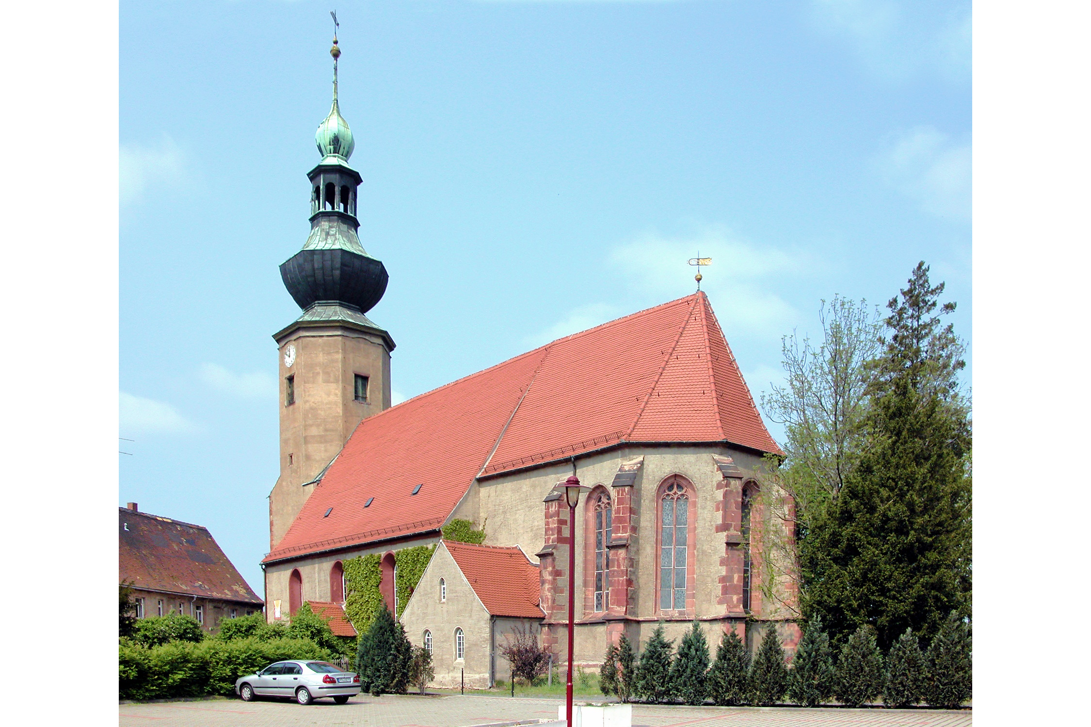 Die Stadtkirche Trebsen. Foto: Jörg Blobelt, CC BY-SA 4.0, https://commons.wikimedia.org/w/index.php?curid=74526511 