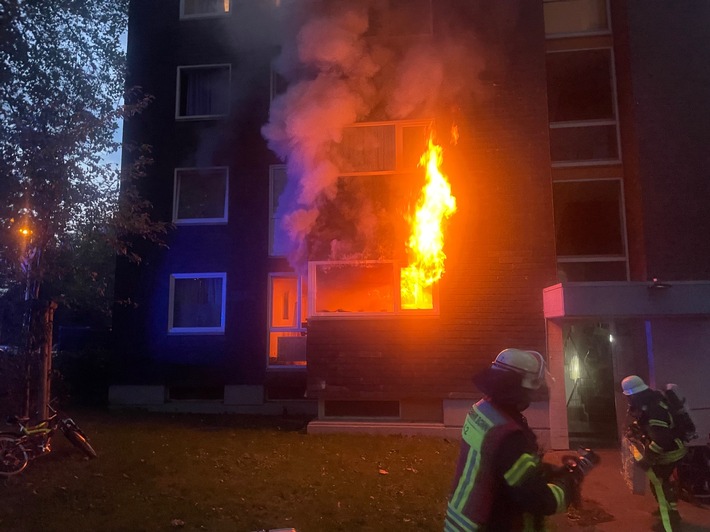 FW-BN: Wohnung nach Küchenbrand unbewohnbar - keine verletzten Personen