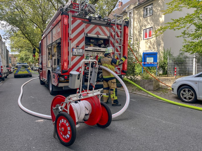 FW-E: Wohnungsbrand in Altenessen-Süd - zum Glück keine Verletzten