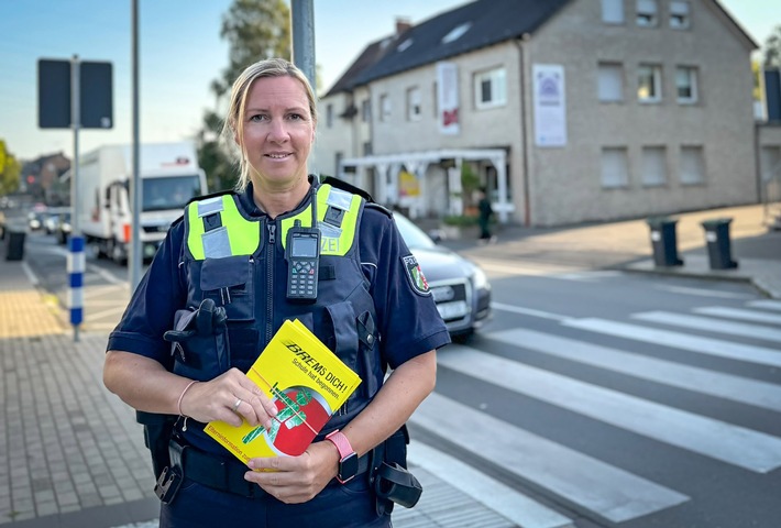 POL-UN: Bergkamen - Erneute Aktion zur Aufklärung &quot;Elterntaxis&quot; vor Grundschulen