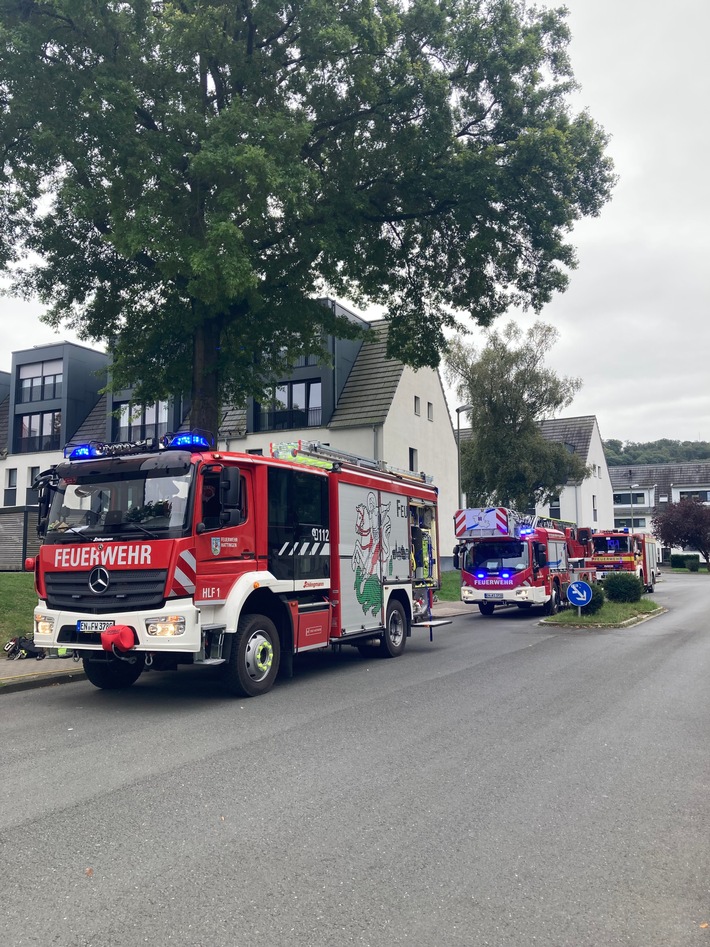 FW-EN: CO-Verdacht bestätigte sich nicht - Hattinger Feuerwehr im Einsatz