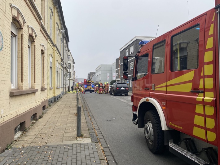 FW-Velbert: Wohnungsbrand auf der Küpperstraße