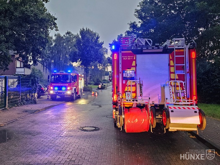 FW Hünxe: Mehrere Einsatzstellen für die Feuerwehr Hünxe