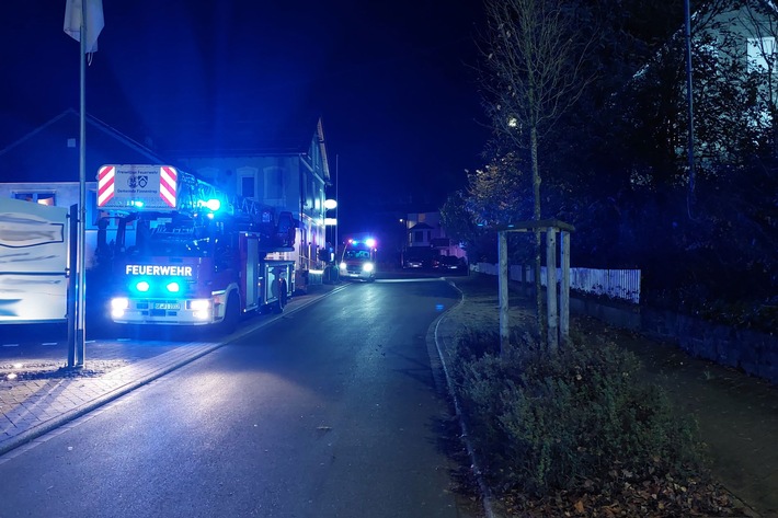 FW Finnentrop: Industriebrand in Finnentrop-Weringhausen