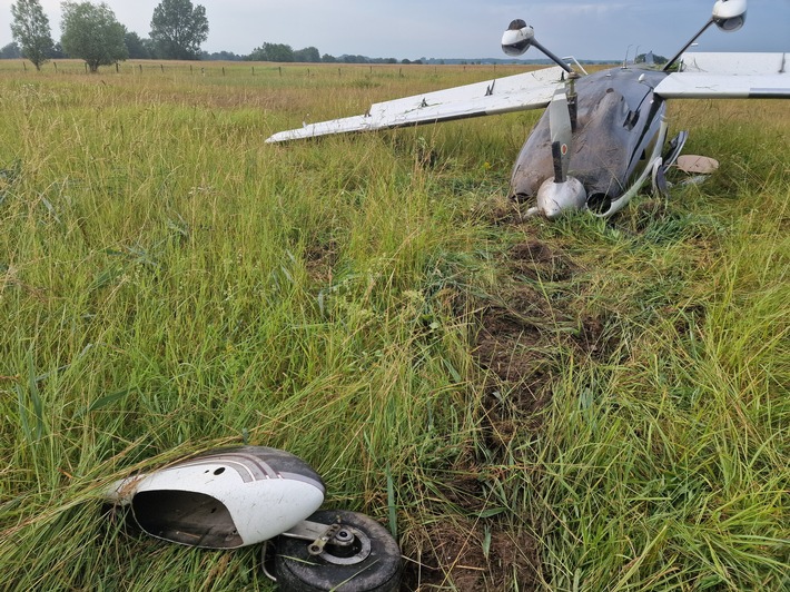 FW-RD: Flugzeugabsturz in Schachtholm