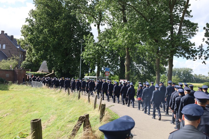 FW-KLE: Löschgruppe Schenkenschanz feiert mit dem Stadtfeuerwehrfest ihr 90-jähriges Jubiläum