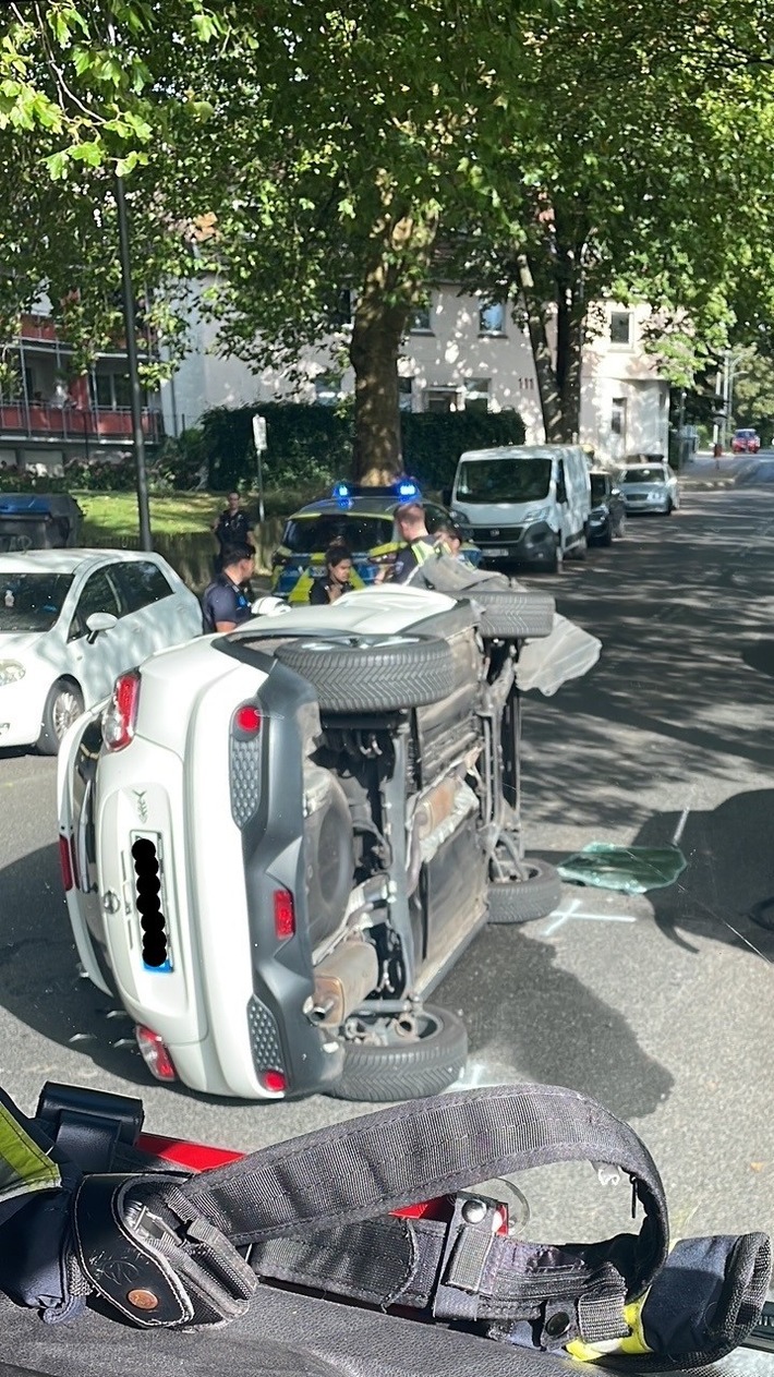 FW-BO: Verkehrsunfall auf der Stockumer Straße